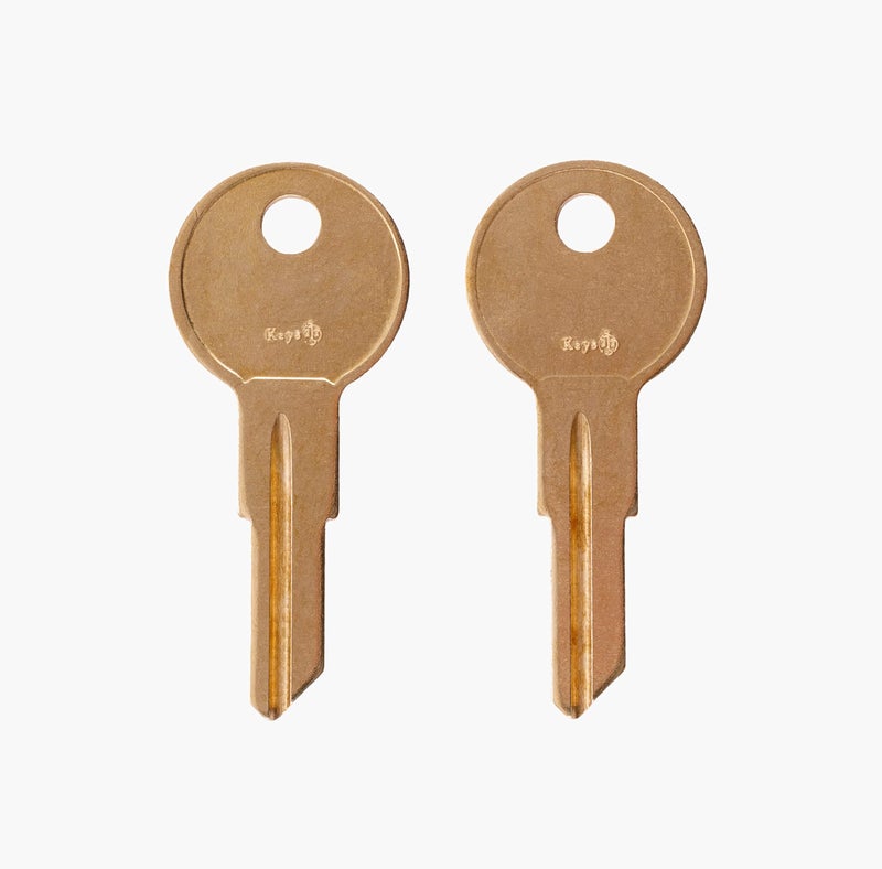Keys22 CH508 Pair of 2 Replacement Keys for Locks with CH508 Code Cut to Code by keys22 (ch508) - Image 1